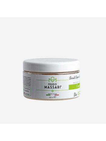 SCRUB CORPO ESFOLIANTE A BASE DI OLIO DI OLIVA, SALE MARINO 250ml