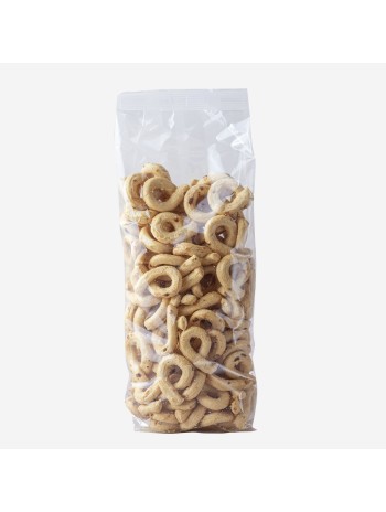 Tarallini con Cipolla - Snack Friabili e Saporiti 400g