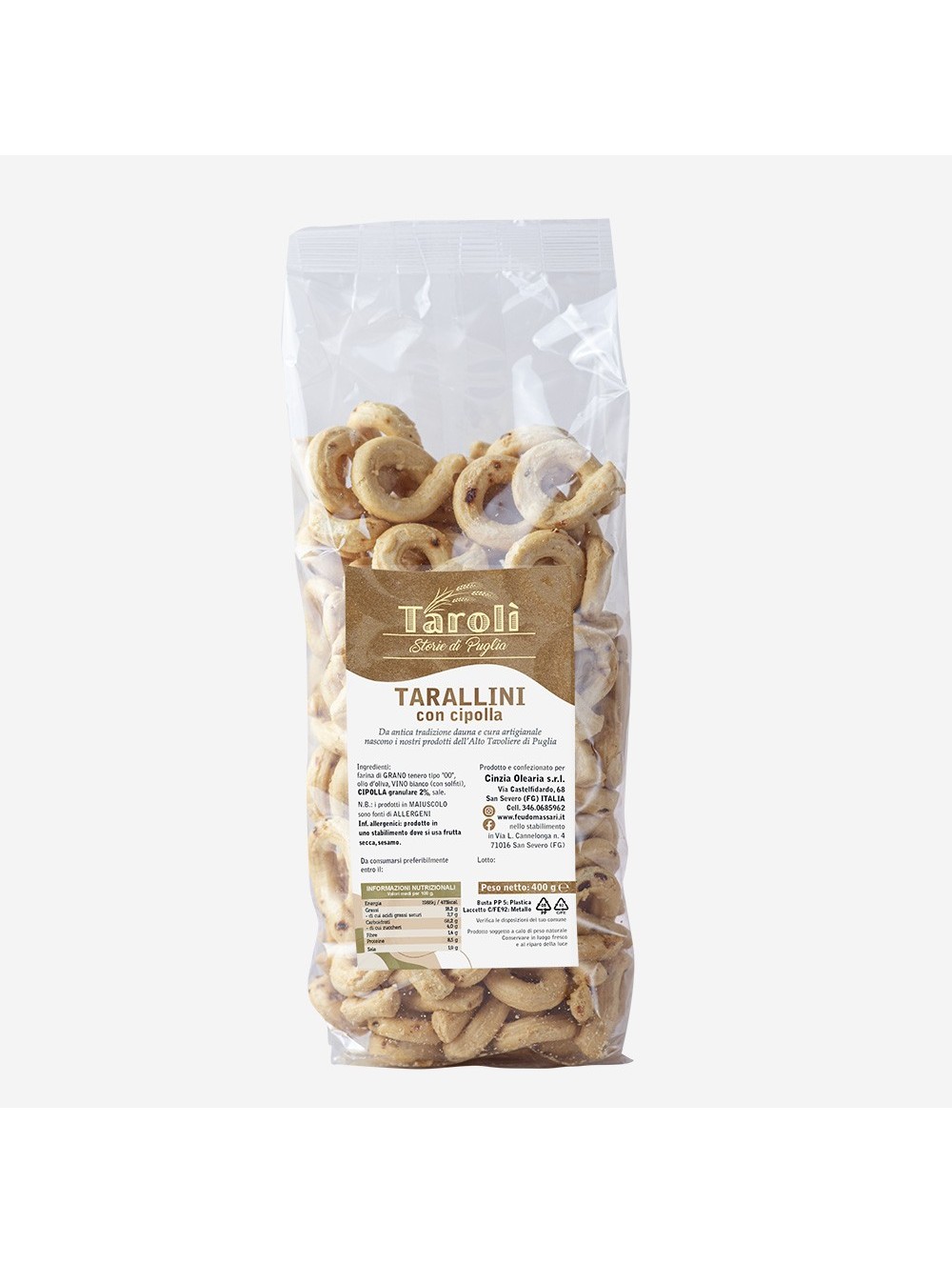 TARALLINI CON CIPOLLA