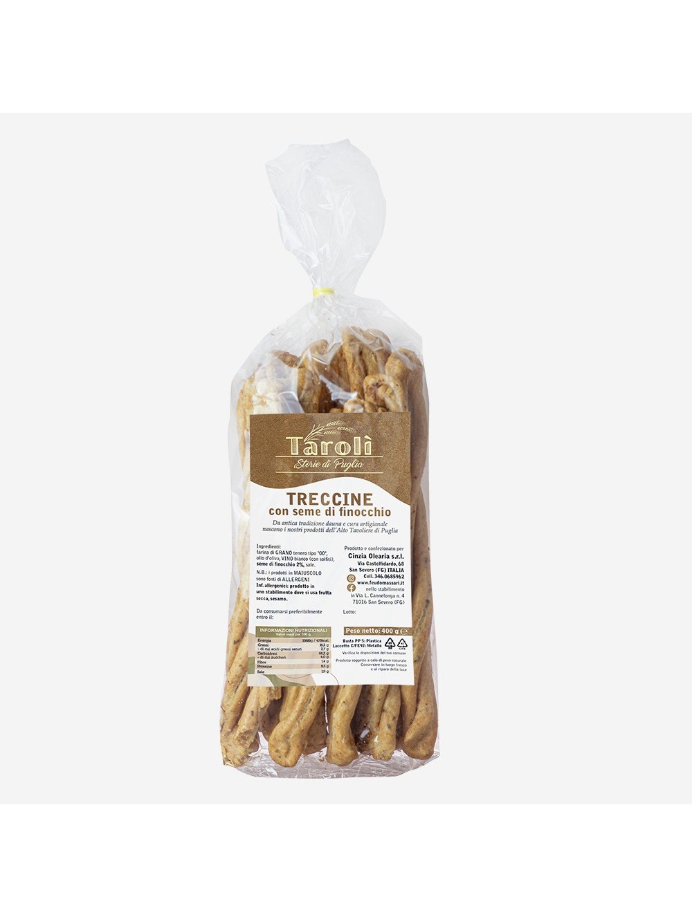 TRECCINE SON SEME DI FINOCCHIO