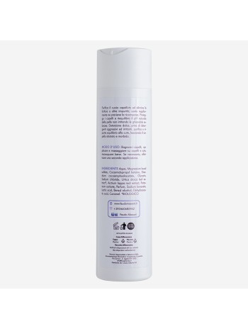 SHAMPOO RIEQUILIBRANTE E PURIFICANTE PER CUTE GRASSA A BASE DI ESTRATTO DI ORTICA E ESTRATTO DI BARDANA 250 ml