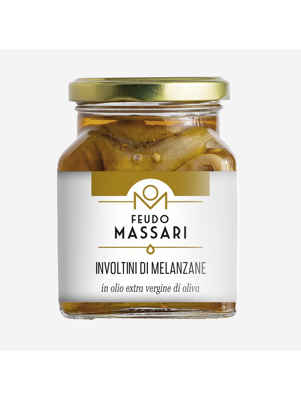INVOLTINI DI MELANZANE IN OLIO EXTRA VERGINE DI OLIVA 314 ML