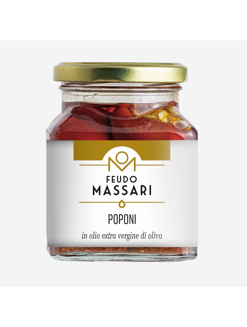 POPONI IN OLIO EXTRA VERGINE DI OLIVA 314 ML